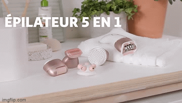 5 in 1 Women Electric Epilator Cordless Hair Removal